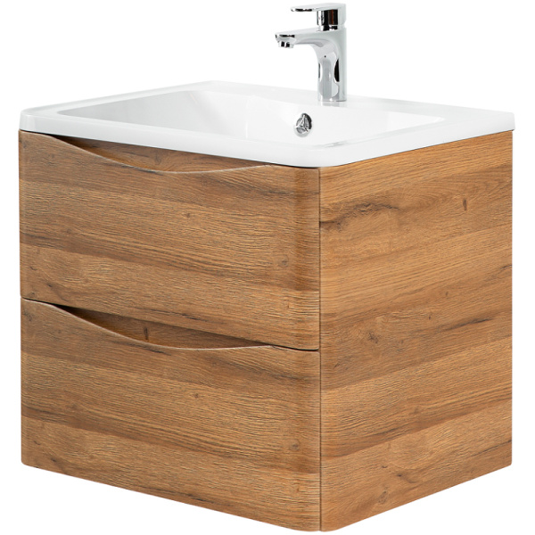 База под раковину BelBagno ACQUA-700-2C-SO-RR подвесная Rovere Rustico