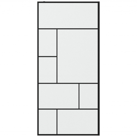 Душевая перегородка Bravat Blackline BG090.6414B