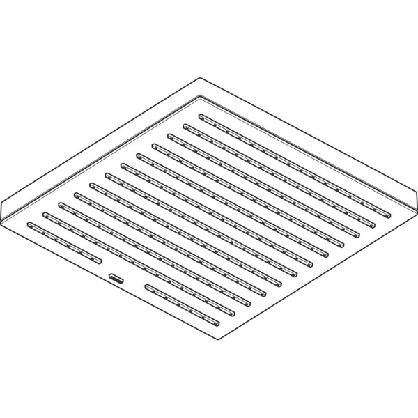 Верхний душ Hansgrohe Pulsify E 260 1jet 24330140 шлифованная бронза