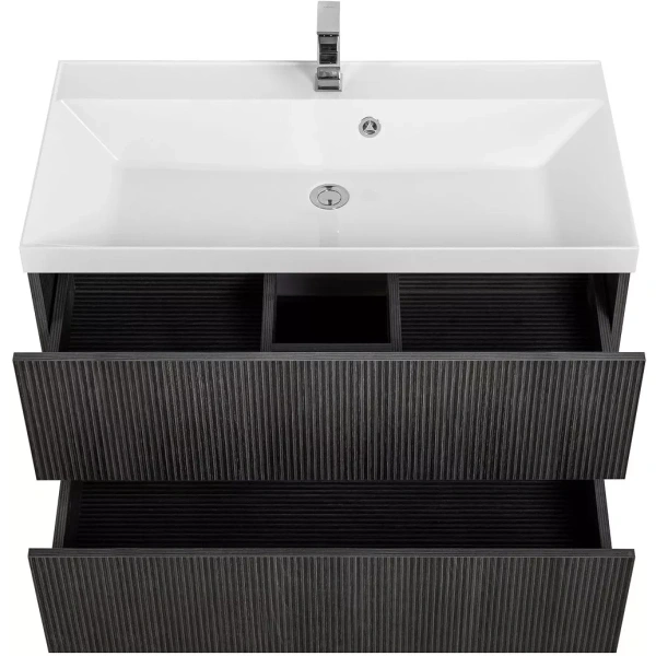 База под раковину подвесная Art&Max AM-Verona-Push-900-2C-SO-KD кадена дарк