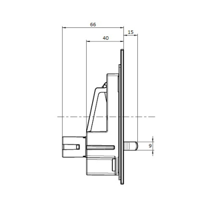 Кнопка смыва унитаза Villeroy&Boch ViConnect 922160RE белое стекло