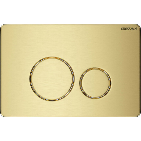 Инсталляция для подвесного унитаза 4 в 1 Grossman  Style 97.05.32M золото сатин