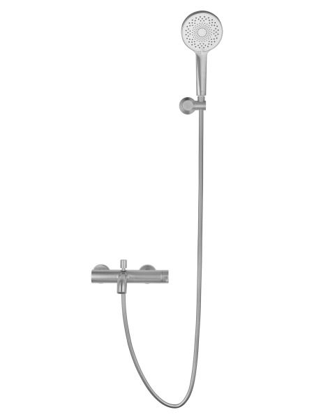 Смеситель для ванны с душем WONZON & WOGHAND STICK, брашированный никель WW-88639017-BN Смеситель для ванны с душем WONZON & WOGHAND STICK, брашированный никель WW-88639017-BN