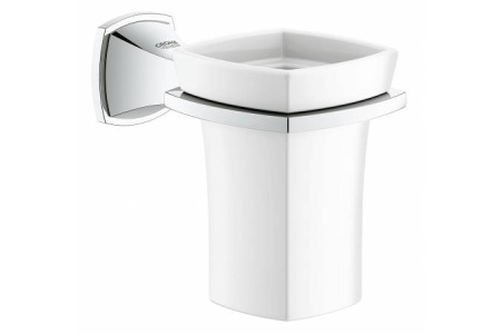Держатель с керамическим стаканом Grohe Grandera 40626 000 (40626000)