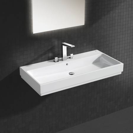 Раковина подвесная (1010х49см) Grohe Cube Ceramic 39386 00H (3938600H)