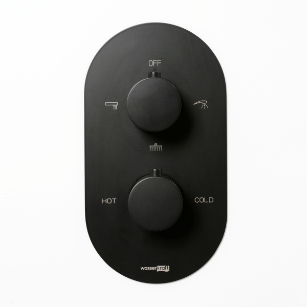 Термостатический смеситель для ванны WasserKRAFT Elbe 7444 Thermo