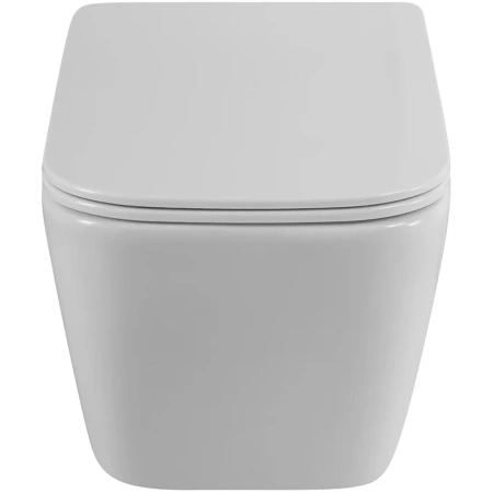 Унитаз подвесной BelBagno Due 2.0 BB7107CHR/SC безободковый, с сиденьем микролифт, белый