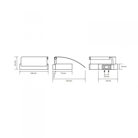Держатель для туалетной бумаги с крышкой Bemeta Solo 139112012