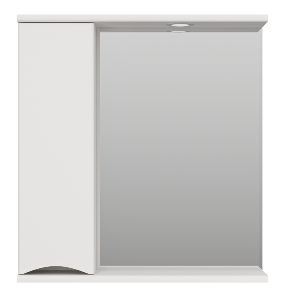 Зеркало-шкаф (70х75) Misty Атлантик 70 левый П-Атл-4070-010Л