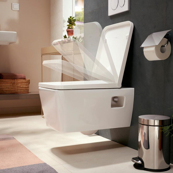 Сиденье для унитаза Hansgrohe EluPura Original Q 60150450 с микролифтом