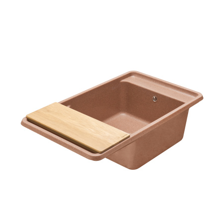 Кухонная мойка Aquaton Беллис 87 1A724832BS270 терракот