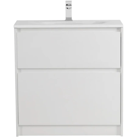 Тумба под раковину BelBagno Kraft 80 KRAFT39-800/390-2C-PIA-BO Bianco Opaco
