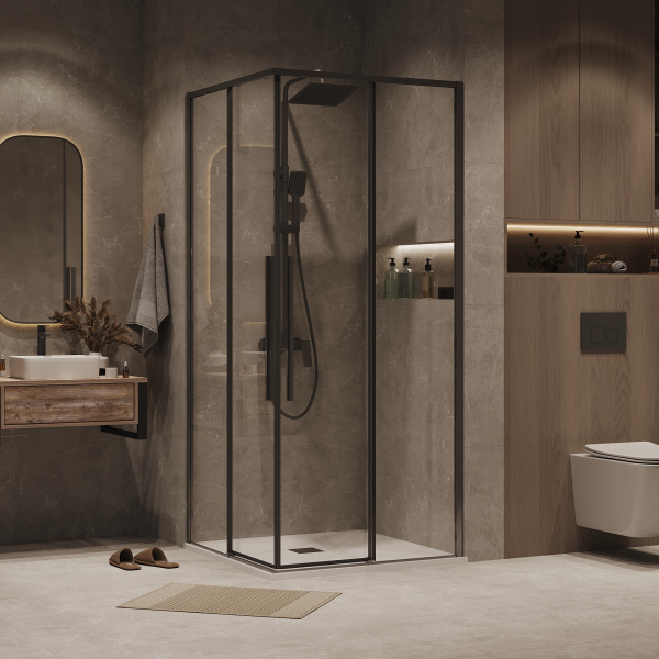 Душевая дверь (120х195) Grossman Galaxy 1/2.K33.01.12.42.00, раздвижная