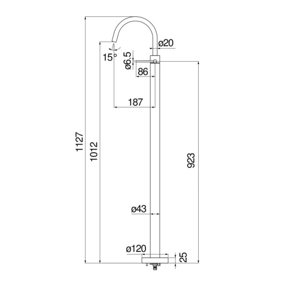 Смеситель для раковины Nobili Velis VE125189/3CR