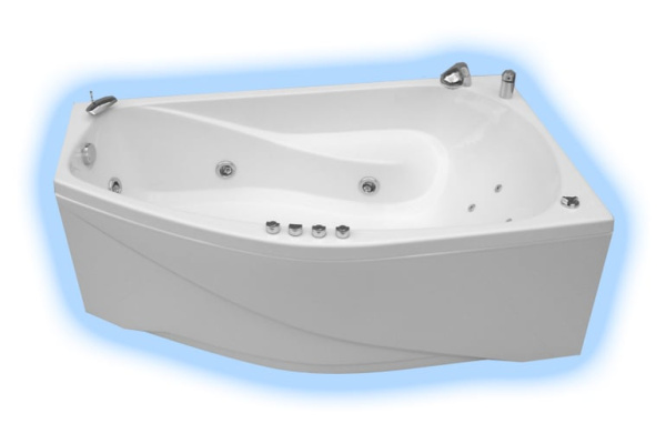 Акриловая ванна Triton СКАРЛЕТ 167x96 левая