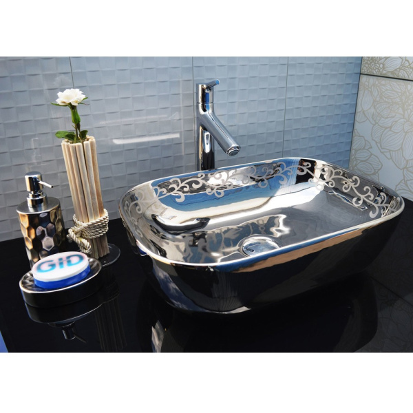 Раковина накладная (46х32,5) Gid Nc425