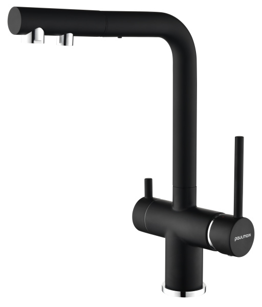 Смеситель для кухни с подключением к фильтру  Paulmark Serpentine Se213222-401