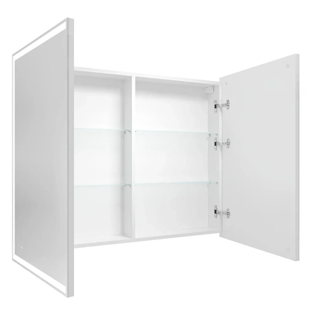Зеркало-шкаф (100х80) Grossman Меркадо 201002 с LED подсветкой