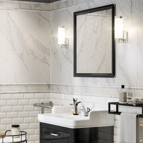 Зеркало (83х79) Kerama Marazzi Pompei 80 PO.mi.80\BLK