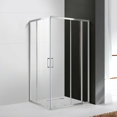 Душевой уголок (100х80) CEZARES MOLVENO MOLVENO-AH-21-80+20-C-Cr-IV