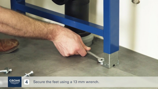 Инсталляция для унитаза подвесного стандартная Grohe Rapid SL 38840 000 (38840000)