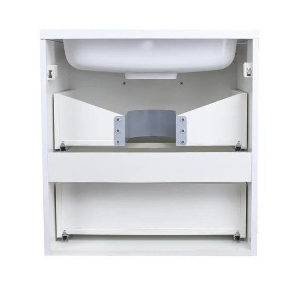 Тумба под раковину подвесная Style Line Каре СС-00002269 белый