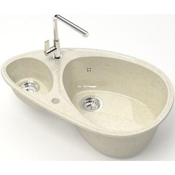 Кухонная мойка Marrbaxx Эмма Z13 Z013Q002 бежевый