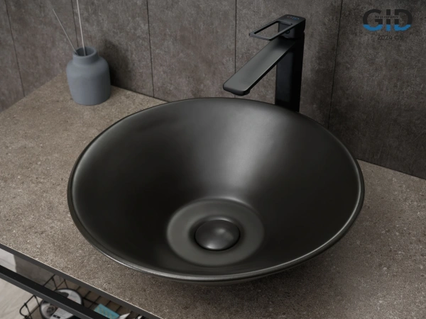 Раковина накладная (42х42) Gid N9102bg