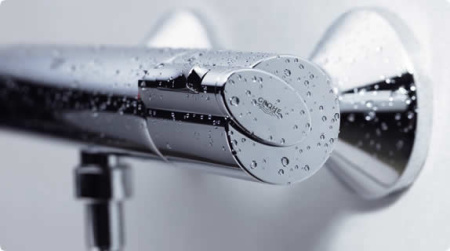 Термостат для душа GROHE GROHTHERM 1000 с душевым гарнитуром артикул 34151 000