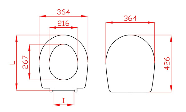 Крышка-сиденье VitrA Sento с микролифтом 800-003-709