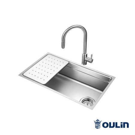 Кухонная мойка (76Х45)  Oulin OL-EH201M