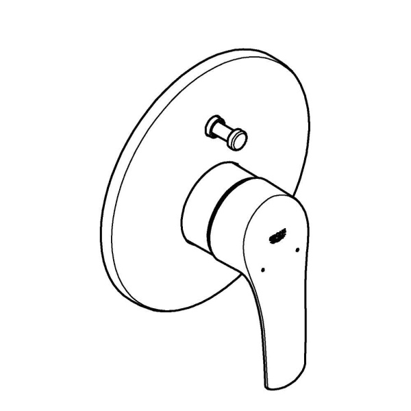 Смеситель однорычажный для ванны Grohe Eurosmart 33305 003 (33305003) хром