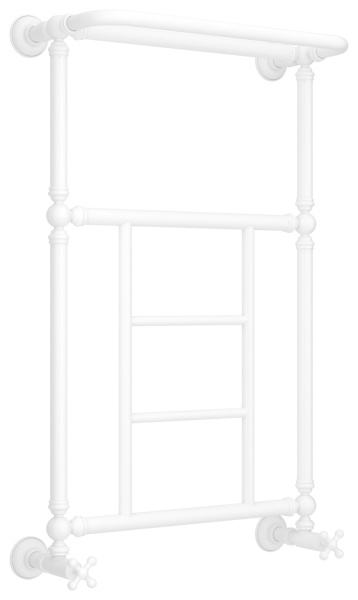 Полотенцесушитель Водяной Сунержа Ренессанс 1452 (86х50) Матовый Белый 30-0282-8650