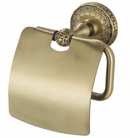 Бумагодержатель с крышкой Zorg Antic AZR 08 BR