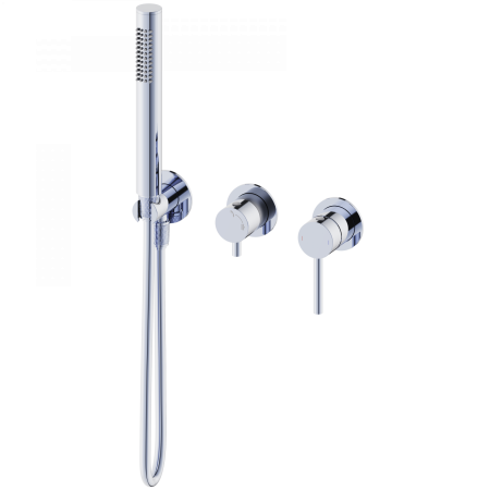 Смеситель для душевой системы встраиваемый WONZON & WOGHAND STICK, хром WW-838017-CR