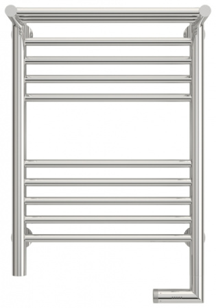 Полотенцесушитель Электрический Cунержа Богема с полкой 2.0 Правый (600x400) Темный Титан Муар 15-5207-6040