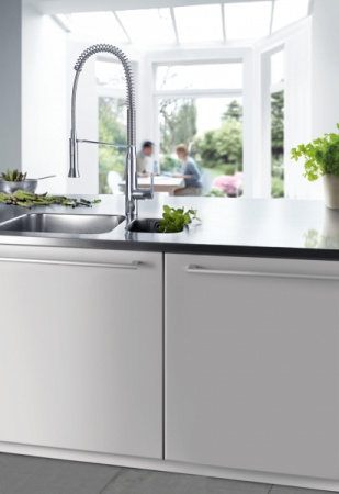 Смеситель однорычажный для мойки, DN 15 Grohe K7 32950 DC0 (32950DC0) суперсталь