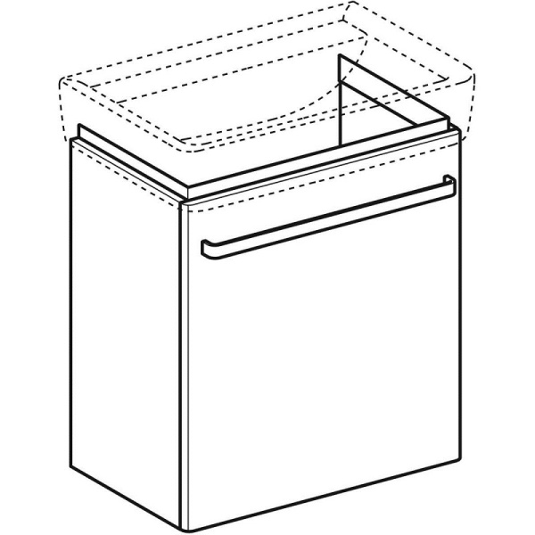 Тумба под раковину Geberit Renova Nr.1 Comprimo 862060000