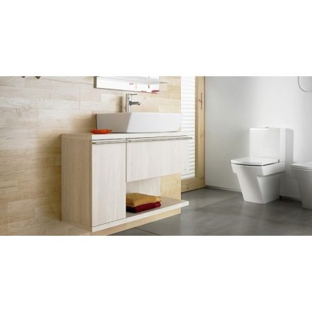 Унитаз с бачком напольный Roca Hall 342629000+341620000+801622004 микролифт 