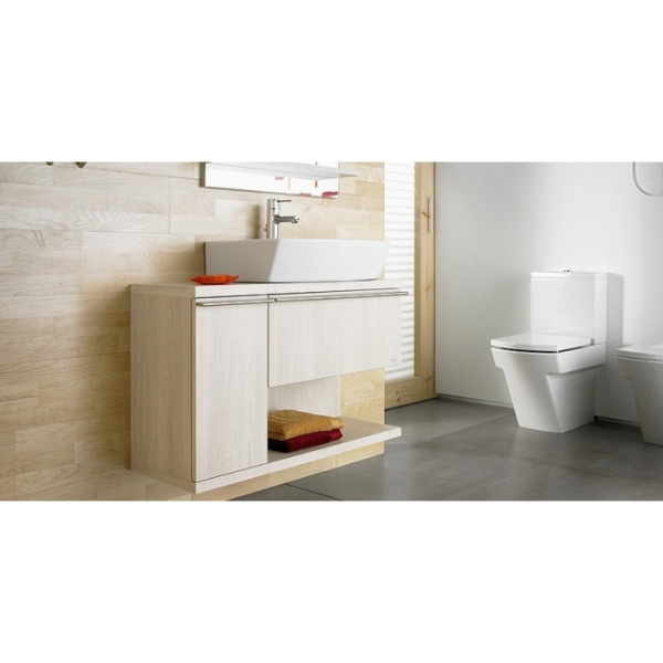 Унитаз с бачком напольный Roca Hall 342629000+341620000+801622004 микролифт 