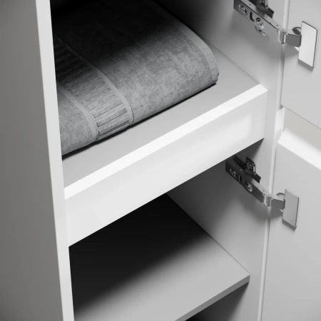 Шкаф-пенал напольный Sancos Libra Floor PLB35FW белый глянец