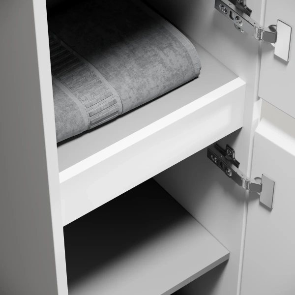 Шкаф-пенал напольный Sancos Libra Floor PLB35FW белый глянец