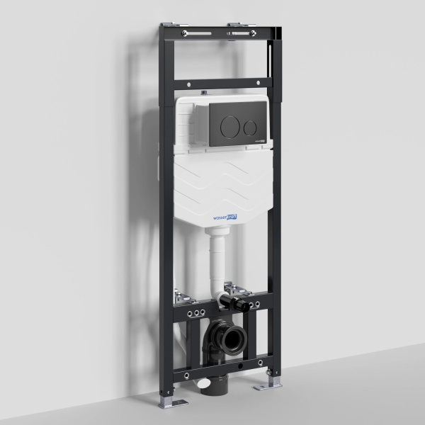 Инсталляция для подвесного унитаза WasserKraft Alme 15TLT.010.ME.MB02