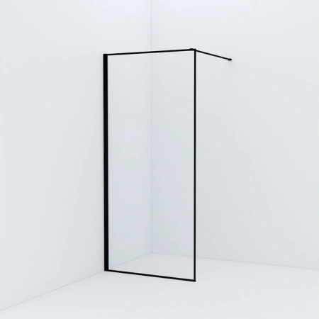 Душевая перегородка IDDIS Slide Walk In черный 90x195 см (SLI8BS9i23)