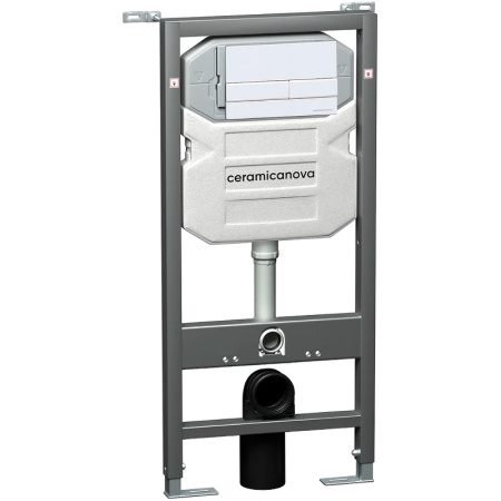 Комплект унитаза с инсталляцией Ceramicanova Play CN3001_1002W_1000