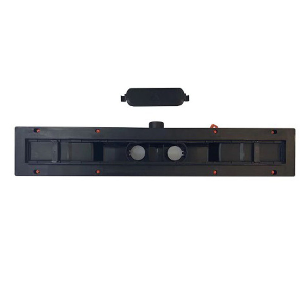 Душевой лоток Veconi Drops Black 650 V650DB