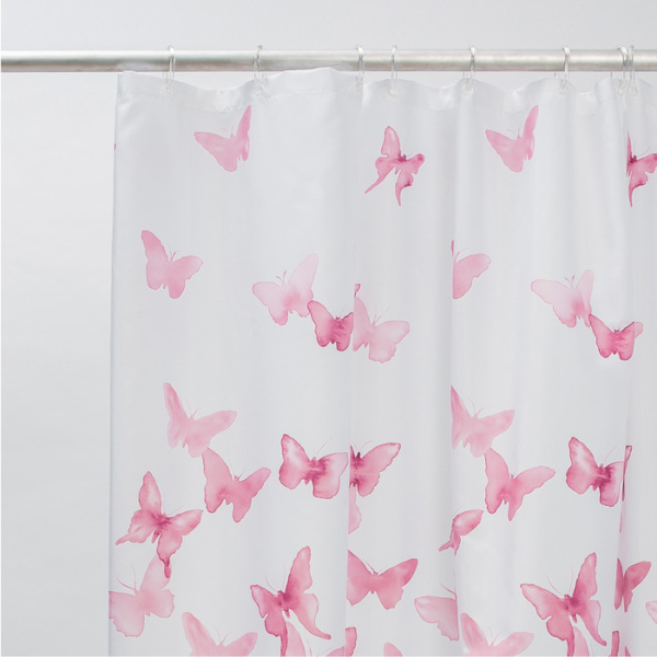 Штора для ванной комнаты IDDIS Basic B01P118i11, белый