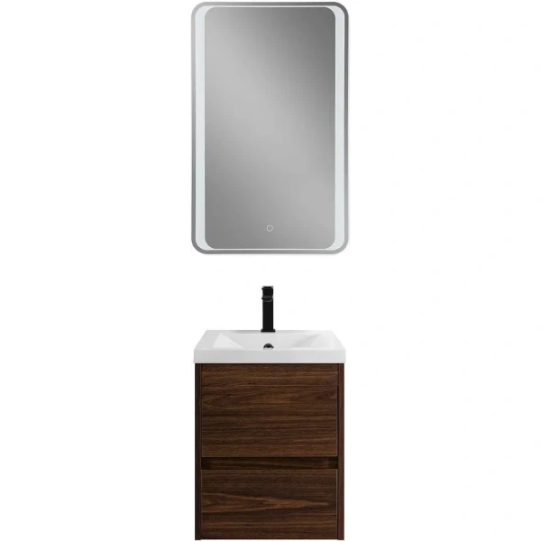 База под раковину Art&Max Family-M-400-2C-SO-BO дуб бурбон