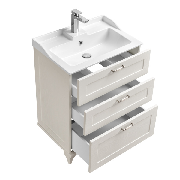 Тумба с раковиной Акватон Леон 65 Н 1A1946K0LBPS0