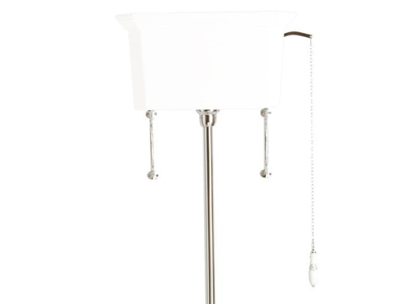 Труба+цепочка с ручкой+кронштейны для высокого бачка Heritage CA01